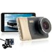 Camera auto Dubla DVR iUni Dash 401, Full HD, 4 Inch, 170 grade